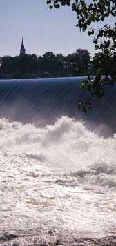 Photo du barrage de Chambly : Ministre de l'Environnement et de la Faune