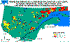 Cliquez pour agrandir - Diminution prvue de la superficie des zones de lacs acides