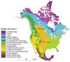 Cliquez pour agrandir - Figure 1 : Les régions écologiques de l'Amérique du Nord