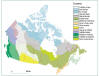 Cliquez pour agrandir - Figure 2 : Les écozones terrestres du Canada