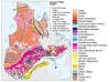 Cliquez pour agrandir - Figure 6 : La géologie du Québec (carte simplifiée)