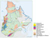 Cliquez pour agrandir - Figure 8 : Les dépôts de surface du Québec.