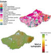 Cliquez pour agrandir - Gologie - Relief et hydrographie