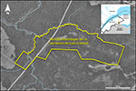 Localisation de la Tourbire-de-Lac-Casault