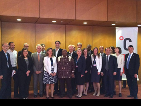 members of The Climate Group at the Lima Annual General Meeting