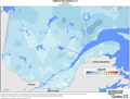 Température minimale (°C) - Anomalie