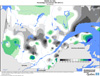 Neige au sol (%) Pourcentage de la normale