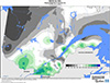 Neige au sol (%) Pourcentage de la normale