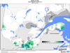 Neige au sol (%) Pourcentage de la normale