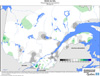 Neige au sol (%) Pourcentage de la normale