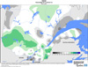 Neige (%) Pourcentage de la normale