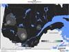 Pluie (%) Pourcentage de la normale