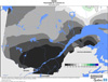 Neige (%) Pourcentage de la normale