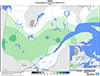 Neige - pourcentage de la normale (%)