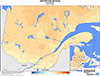 Température moyenne (°C) - Anomalie