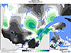 Neige au sol (%) Pourcentage de la normale