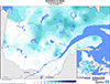 Neige au sol (cm) Valeurs observées