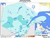 Température moyenne (°C) - Classification