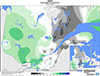 Neige (%) Pourcentage de la normale