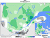 Neige (%) Pourcentage de la normale