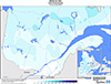 Neige au sol (cm) Valeurs observées