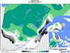 Neige au sol (%) Pourcentage de la normale