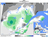 Neige (%) Pourcentage de la normale