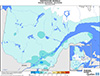 Température minimale (°C) - Classification