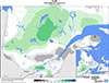 Pluie (%) Pourcentage de la normale