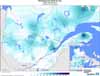 Neige au sol (cm) Valeurs observées