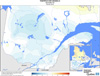 Température minimale (°C) - Anomalie