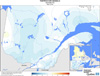 Température minimale (°C) - Anomalie