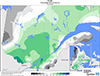 Pluie (%) Pourcentage de la normale