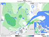 Neige - pourcentage de la normale (%)