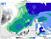 Pluie (%) Pourcentage de la normale