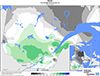 Neige (%) Pourcentage de la normale