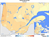 Température moyenne (°C) - Anomalie