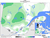 Pluie (%) Pourcentage de la normale