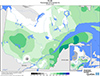 Pluie (%) Pourcentage de la normale