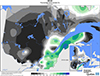 Neige (%) Pourcentage de la normale