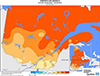 Température minimale (°C) - Classification