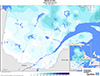 Neige au sol (cm) Valeurs observées