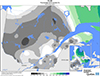 Pluie (%) Pourcentage de la normale