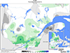 Pluie (%) Pourcentage de la normale