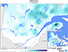 Neige au sol (cm) Valeurs observées