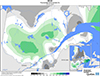 Neige (%) Pourcentage de la normale