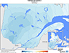 Température minimale (°C) - Anomalie