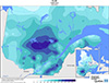 Pluie totale (mm)