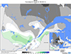 Neige - pourcentage de la normale (%)