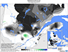 Neige au sol (%) Pourcentage de la normale